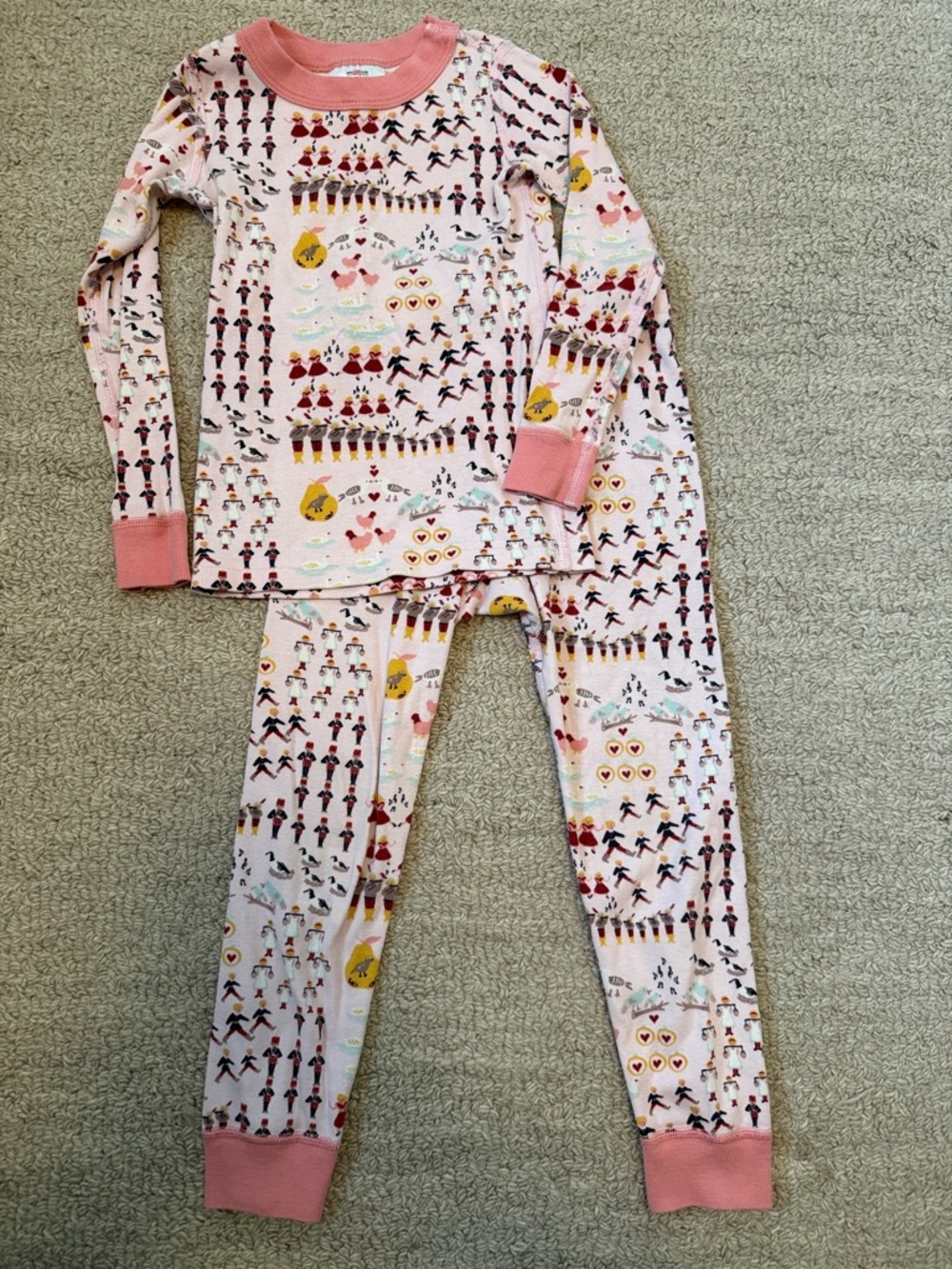 Hanna Andersson 12 days of Christmas Cotton Pajama Set